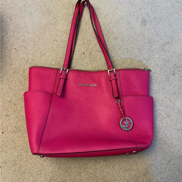 Michael Kors Handbags - Michael Kors Pink Tote Bag